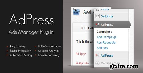 CodeCanyon - AdPress v1.0.3 - WordPress Ad Manager