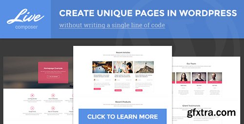 CodeCanyon - Live Composer v1.1.8 - Front-End WordPress Page Builder