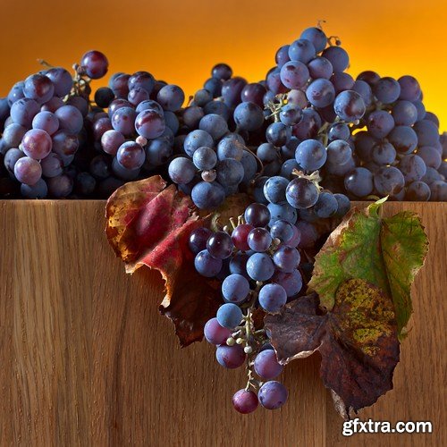 Stock Photos - Grapes, 25xJPG