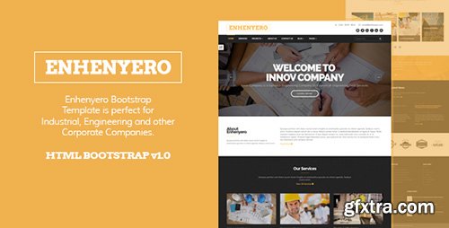 ThemeForest - Enhenyero - Engineering/Industrial Theme - RIP