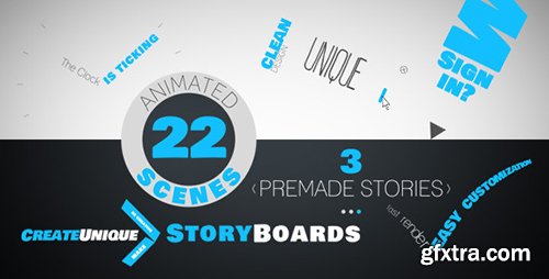 Videohive Kinetic Typo Storyteller 7823045