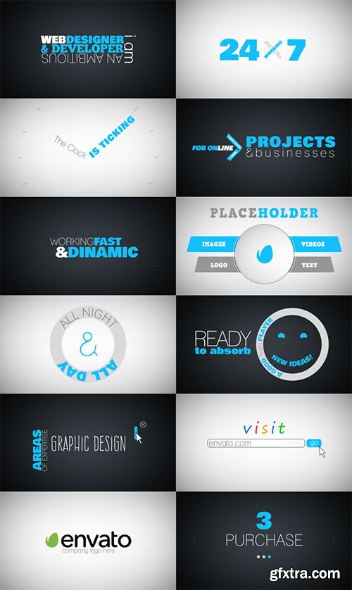 Videohive Kinetic Typo Storyteller 7823045