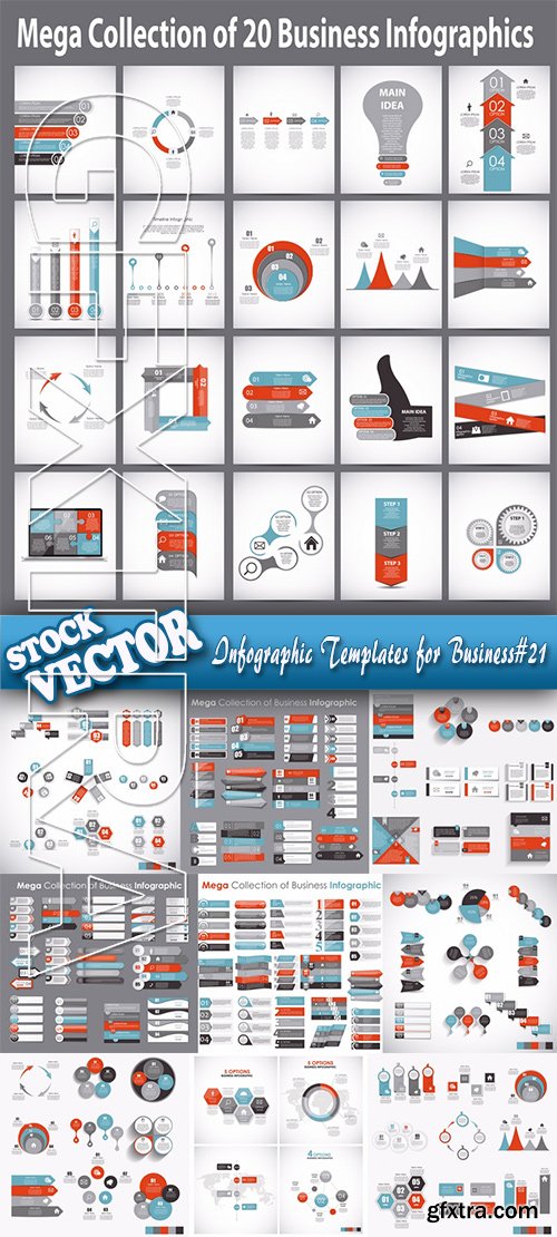 Stock Vector - Infographic Templates for Business#21