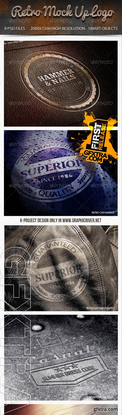 Retro Mock Up Logo - GraphicRiver 6696404