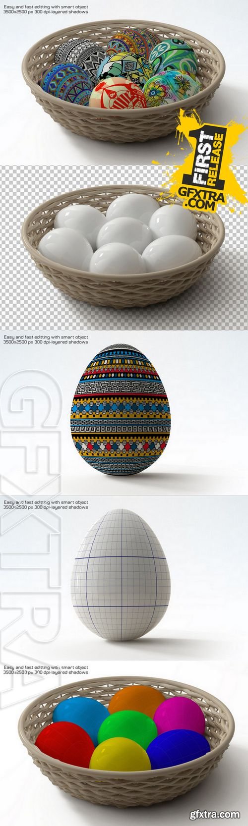 Easter Eggs Mock-up - CM 225368