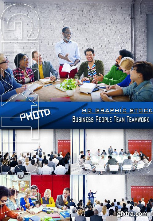 Stock Photo - Business People Team Teamwork