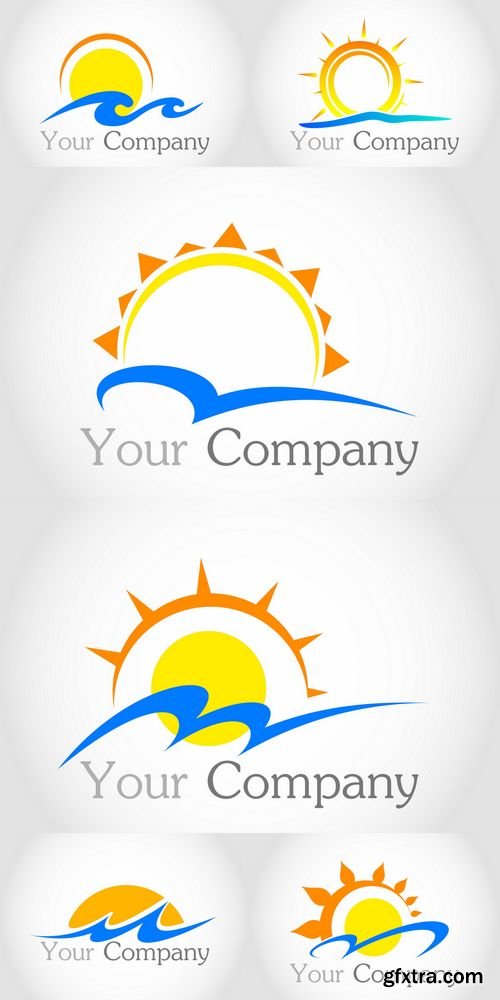 Vector - Sun and Water Logo