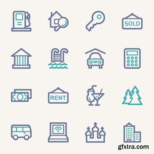 Vector - Line Icons 1