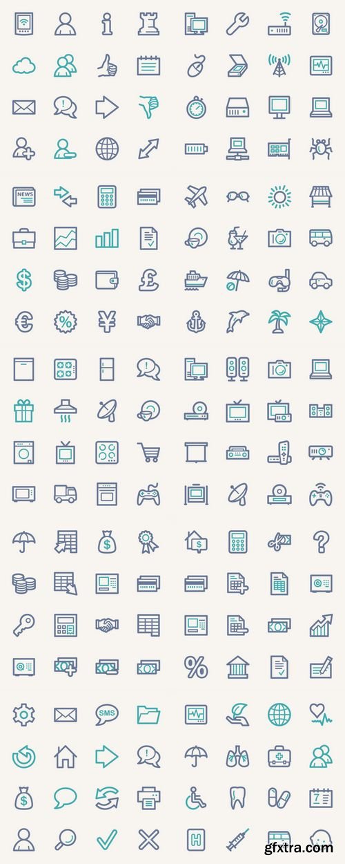 Vector - Line Icons 2