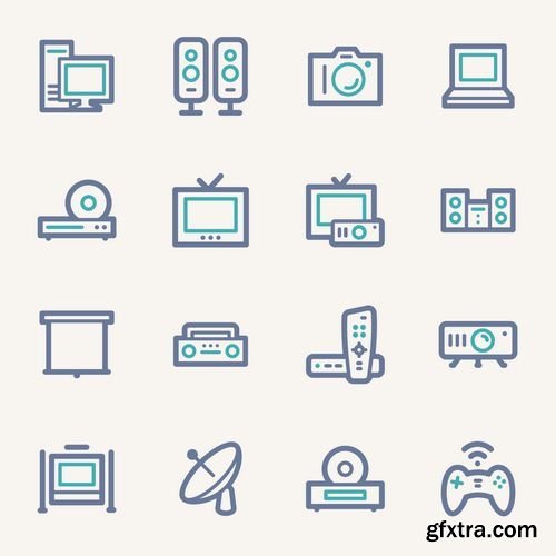 Vector - Line Icons 2