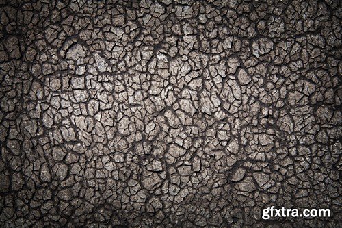 Stock Photos - Cracks in the ground, 25xJPG