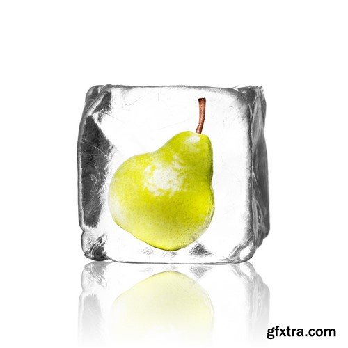 Fruit in ice