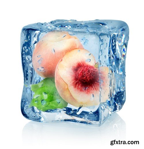 Fruit in ice