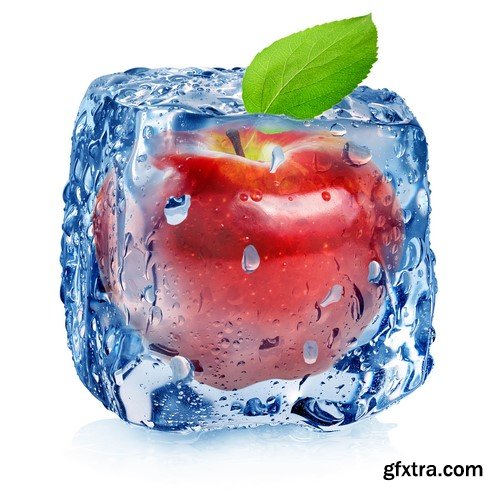 Fruit in ice