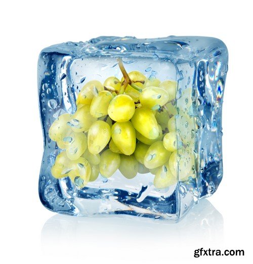 Fruit in ice