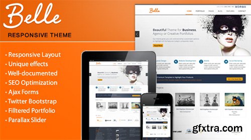 Mojo-Themes - Belle - Responsive HTML Theme - FULL