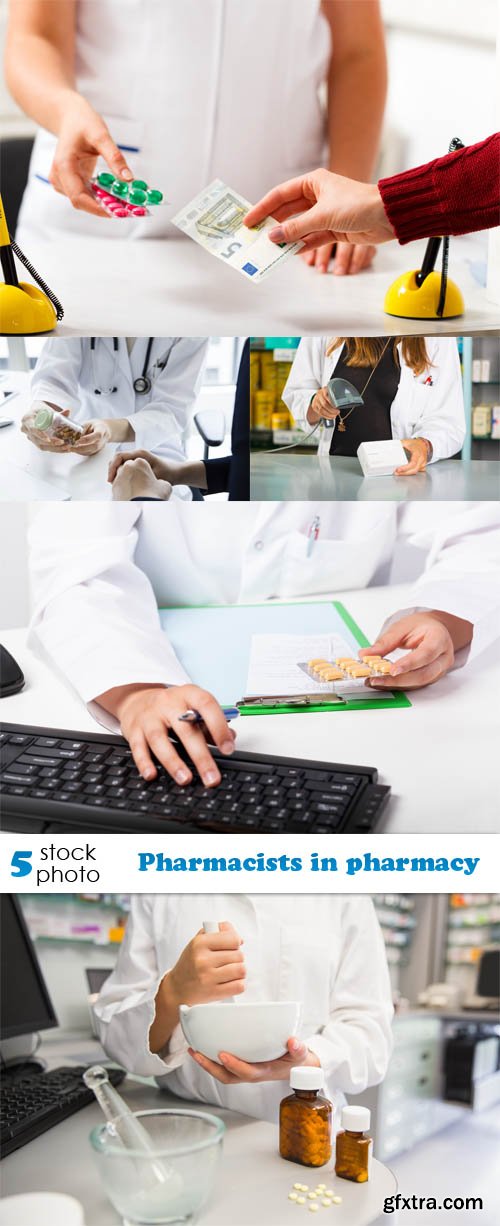 Photos - Pharmacists in pharmacy