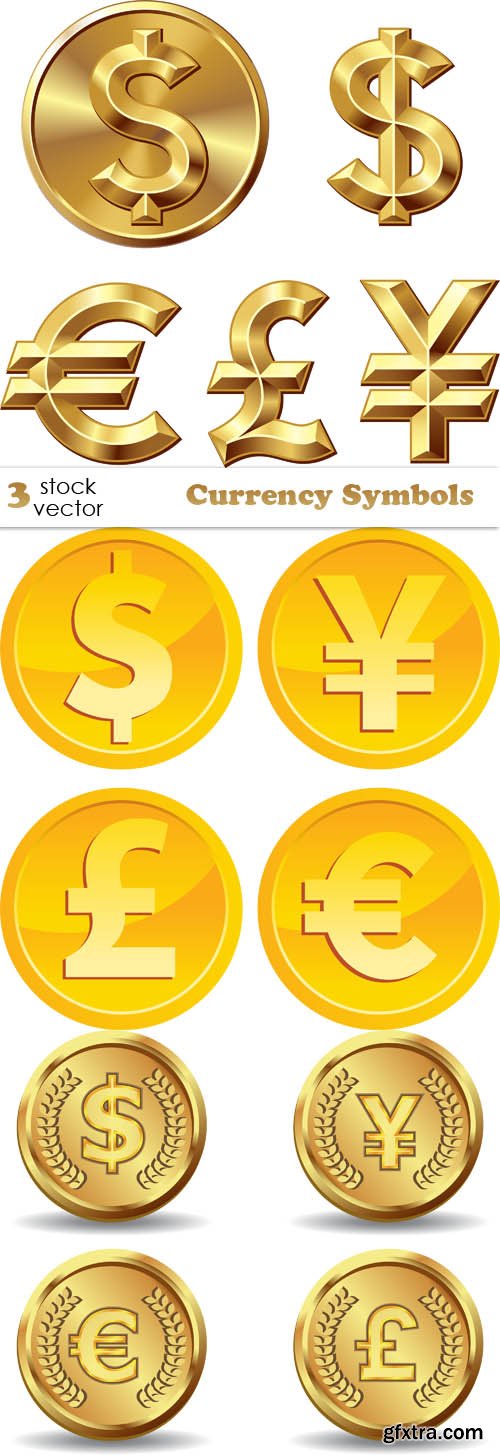 Vectors - Currency Symbols