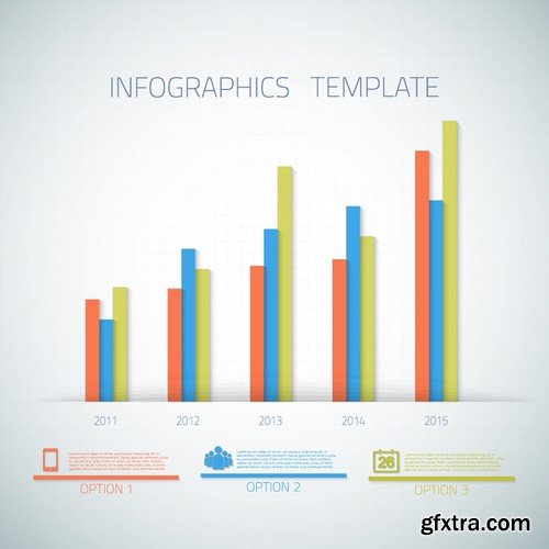 Stock Vectors - Business Infographic 8, 25xEPS