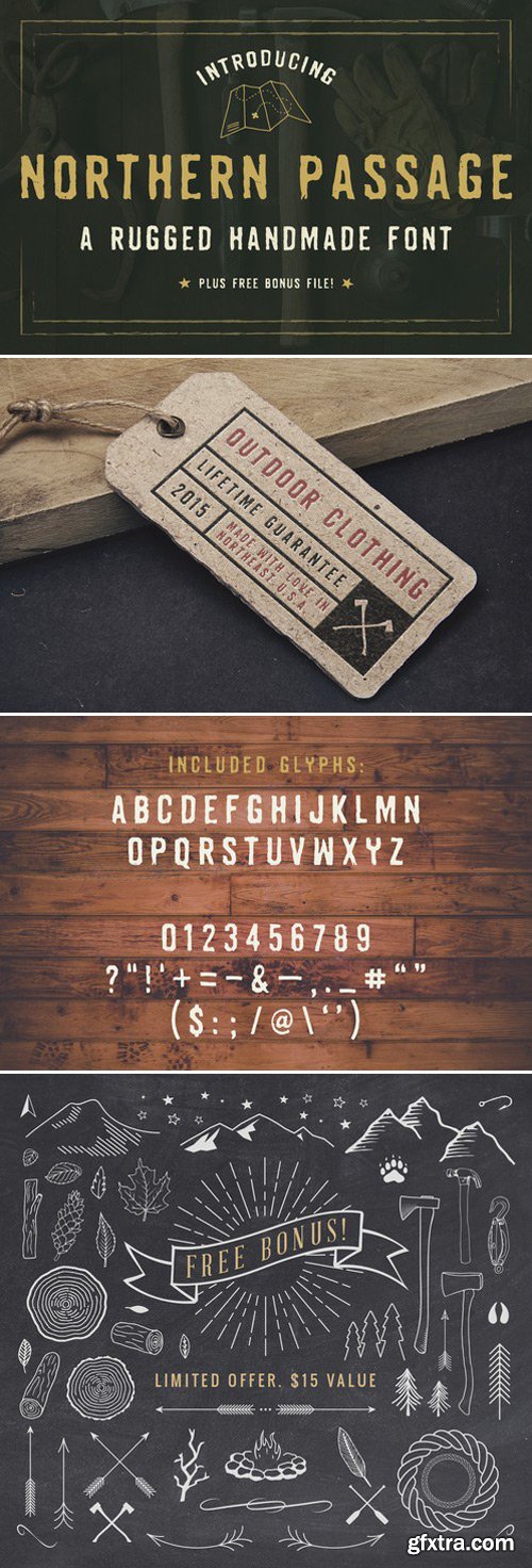 CM - Northern Passage - A Handmade Font