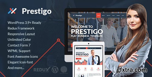 ThemeForest - Prestigo v1.0 - Flat Premium Wordpress Theme