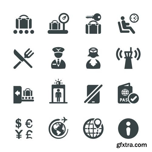 Vector - Travel and Airport Icon