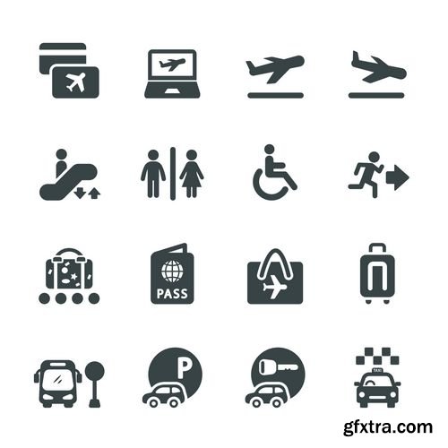 Vector - Travel and Airport Icon