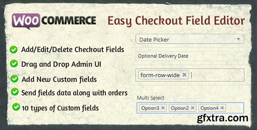 CodeCanyon - Woocommerce Easy Checkout Field Editor v1.0.6