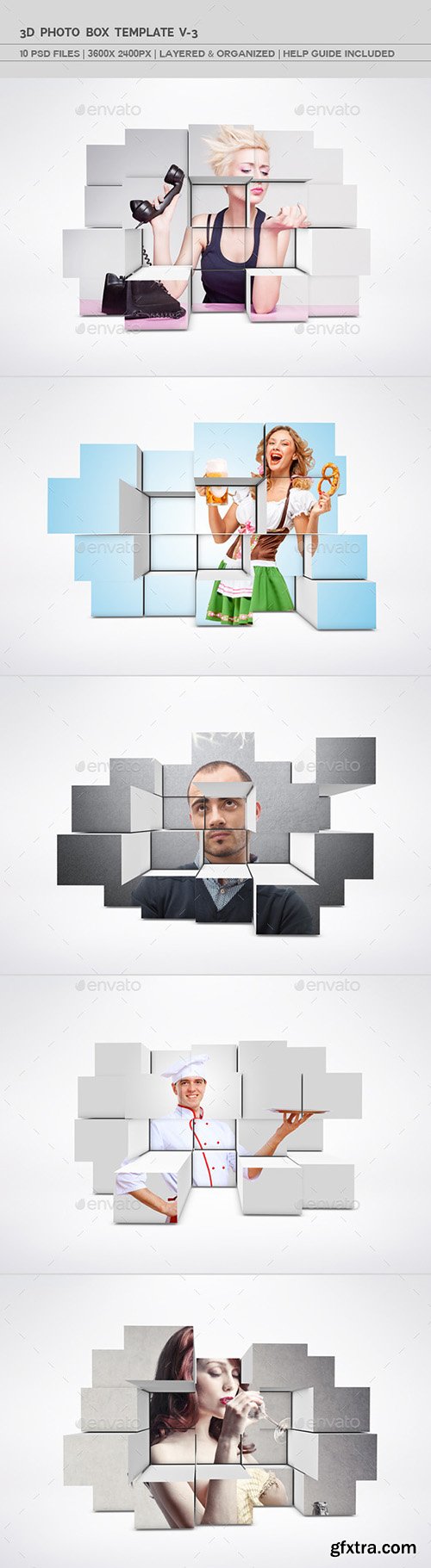 GraphicRiver 3D Photo Box Template V-3 10826558