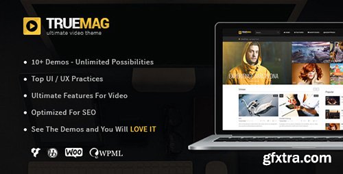 ThemeForest - True Mag v3.2.3 - Wordpress Theme for Video and Magazine