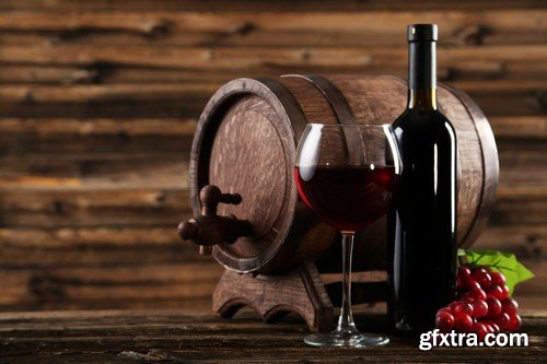 Stock Photos - Wine 5, 25xJPG