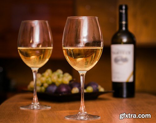 Stock Photos - Wine 5, 25xJPG