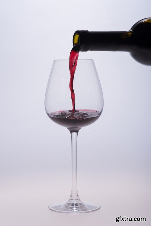 Stock Photos - Wine 5, 25xJPG