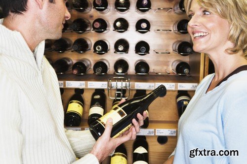 Stock Photos - Wine 5, 25xJPG