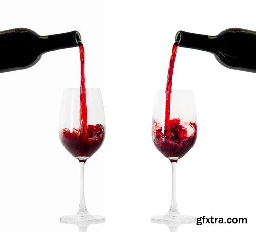 Stock Photos - Wine 5, 25xJPG