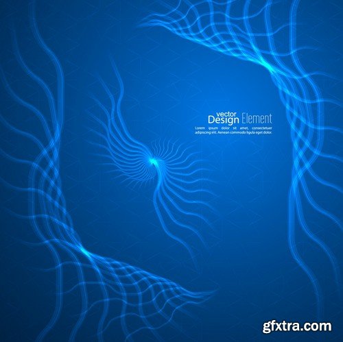 Stock Vectors - Abstract Background 7, 25xEPS