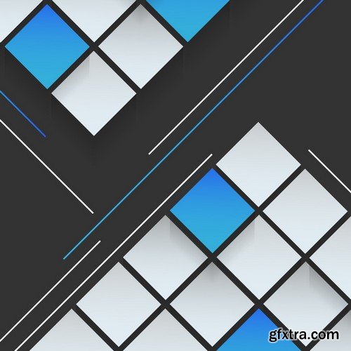 Stock Vectors - Abstract Background 7, 25xEPS