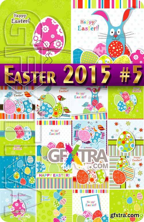 Easter 2015 #5 - Stock Vector