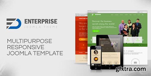 ThemeForest - Enterprise v1.0.2 - Multi-Purpose Responsive Joomla 2.5 & 3.0 Theme