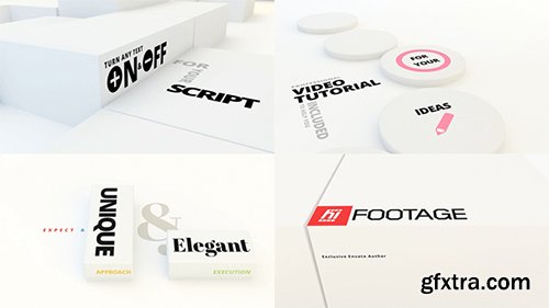 Videohive 3D Dynamic Typography Pack 8015370