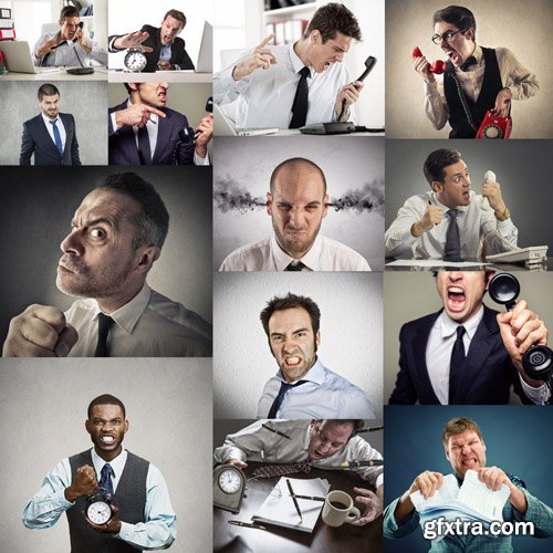 Angry Businessman - 25 HQ Images