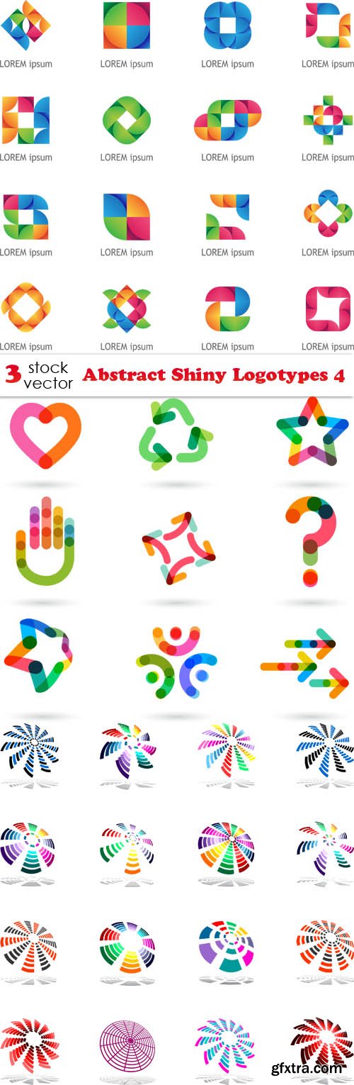 Vectors - Abstract Shiny Logotypes 4
