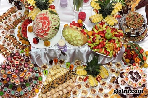 Collection of banquet table food buffet 25 HQ Jpeg