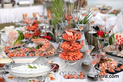 Collection of banquet table food buffet 25 HQ Jpeg