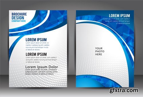 Stock Vectors - Business Flyer Template 7, 25xEPS