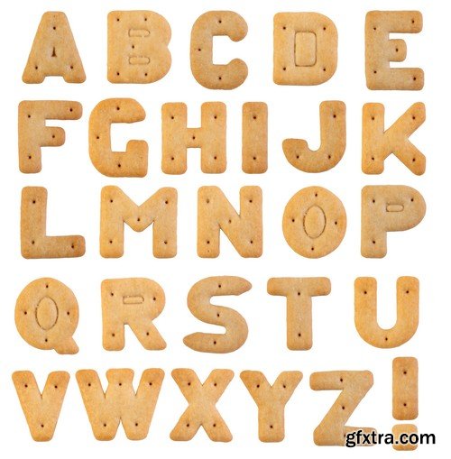 Stock Photos - Alphabet 11, 25xJPG