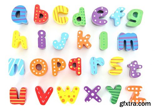 Stock Photos - Alphabet 11, 25xJPG