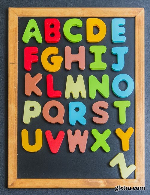 Stock Photos - Alphabet 11, 25xJPG