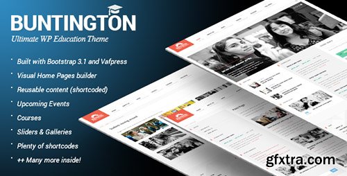 ThemeForest - Buntington v1.0.0 - Education WP Theme