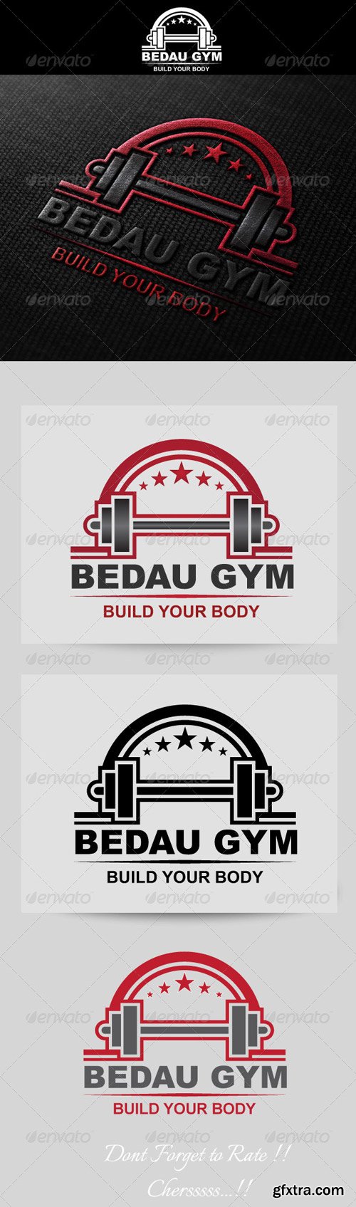 GraphicRiver - Fitness / Gym Logo Template